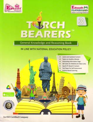 Edusoft TORCH BEARERS Class - 3 General Knowledge And Reasoning Book