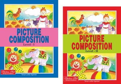 Picture Composition Book For Class 1-2 (Set Of 2 Books)