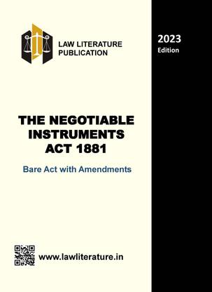 The Specific Relief Act 1963 Bare Act With Amendments 2023 Edition