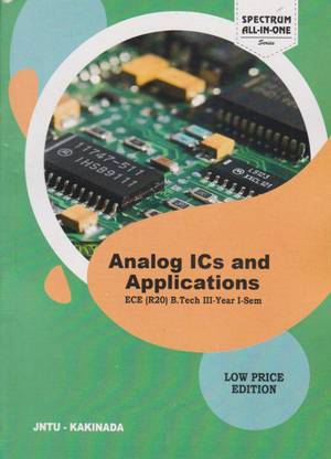 Analog ICs And Applications B.Tech III-Year I-Sem (ECE) R20 JNTU-Kakinada Latest 2022-23 Low Price Edition