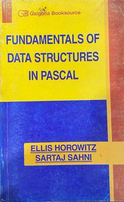 Fundamentals Of Data Structures In Pascal