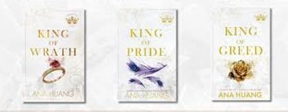 King Of Warth + King Of Pride + King Of Greed English Book Paperback Author By Ana Huang Combo Volume Of 3 Set Collection