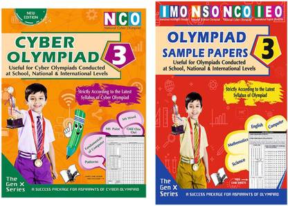V&S Publishers NCO (Computers Olympiad Guidebook And Sample Papers) Olympiad Combo Class 3 (Set Of 2 Books)