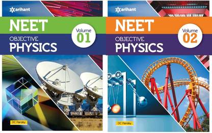 Arihant NEET Objective Physics - DC Pandey - Volume 1 And 2 - Set Of 2 Books - 2023-24/Ed. For 2024 Exams Product Bundle – 3 April 2023