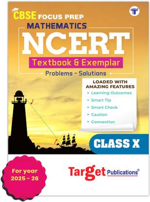 CBSE Class 10 Maths NCERT Exemplar & Texbook | Problems & Solutions | Include Chapterwise & Subtopicwise Segregation Of Questions & Quick Review Before Exam