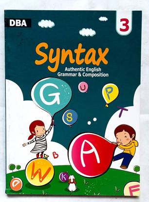 Syntax Authentic English Grammar & Composition Class-3 (Old Like New Book)