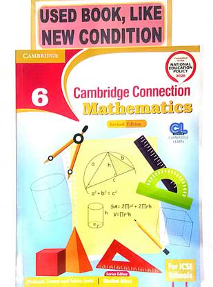 CAMBRIDGE CONNECTION MATHEMATICS Class-6 (Old Book)