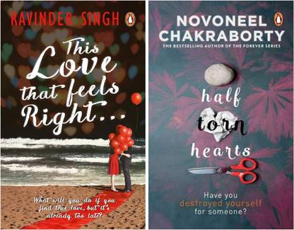 Combo Of 2 Books : This Love That Feels Right + Half Torn Hearts