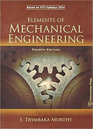 Textbook Of Elements Of Mechanical Engg