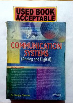 COMMUNICATION SYSTEMS (Analog And Digital) (OLD BOOK)