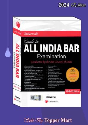Universal’s Guide To All India Bar Examination 10th Edition 2024