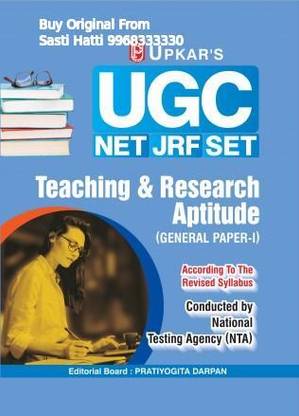 UGC-NET/JRF/SET Teaching & Research Aptitude (General Paper-I)