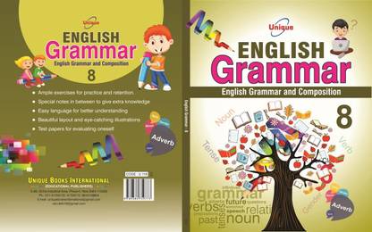 Unique English Grammar Book For Children Class 8 Level 8 English Grammar & Composition Book
