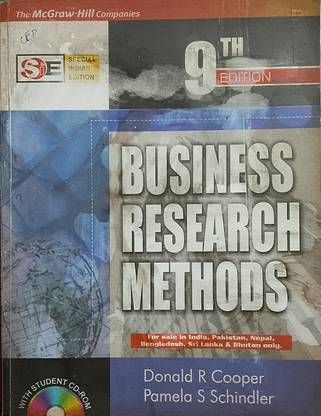 BUSINESS RESEARCH METHODS (Old Like Acceptable Book)