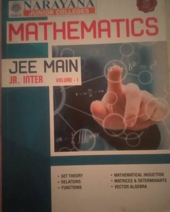 Narayana Jr Mathematics Jee Mains Books