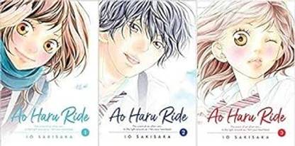 Ao Haru Ride Vol. 01 + Ao Haru Ride Vol. 02 + Ao Haru Ride Vol. 03
