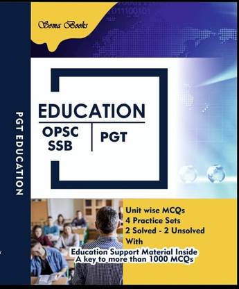 Ssb Education Ssb Pgt Education 2023 2024 Mcq Guide For Practice As Per Latest Syllabus Soma Publication