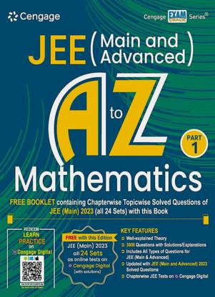 JEE (Main And Advanced) A To Z Mathematics: Part 1