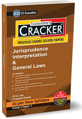 Jurisprudence Interpretation & General Laws (JIGL) | CRACKER