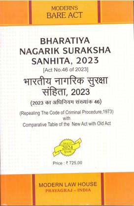 Modern's, Combo 3, New Criminal Laws (Bnss, Bns, Bsa) – Edition 2024