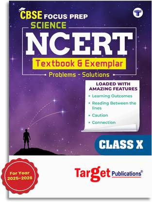 CBSE Class 10 Science Exemplar And Textbook | NCERT Class X Science Book With Problems & Solutions | Include Chapterwise & Subtopicwise Segregation Of Questions & Quick Review Before Exam