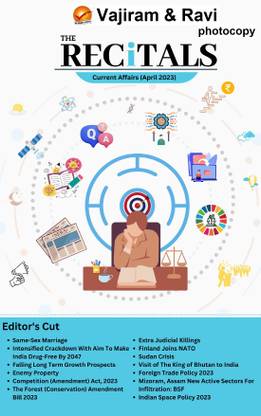 Vajiram & Ravi Monthly Current Affairs April 2023 (Photocopy)