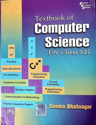 Textbook Of Computer Science: For Class XI