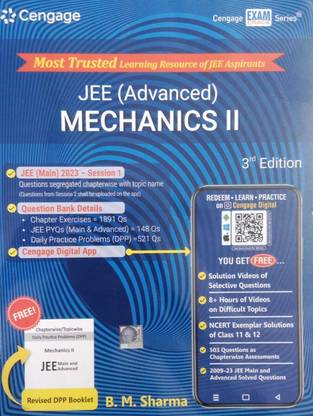CENGAGE JEE [ ADVANCED ] MECHANICS II 3rd EDITION WITH DPP