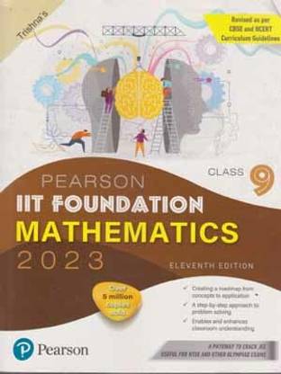 Pearson Iit Foundation Mathematics - 2023, For Class - 9, [11 Th Edition]