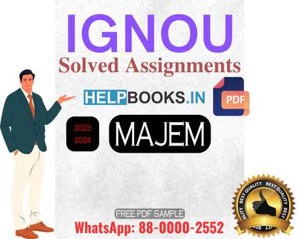 IGNOU Master's Degree Programme Latest IGNOU Solved Assignment 2023-2024 For December IGNOU EXAM : MAJEM Solved Assignments For Master Of Arts Journalism And Electronic Media