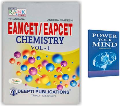 EAMCET / EAPCET Chemistry Volume - 1 Book Along With Key Booklet Latest Edition For Intermediate 1st Year [ ENGLISH MEDIUM ]