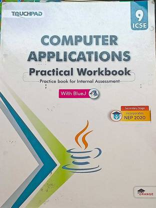 Touchpad Computer Applications Practice Work Book With Blue J