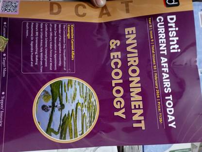 Drishti IAS Current Affairs Today English February 2024 - Environment And Ecology (Paperback, Drishti IAS)