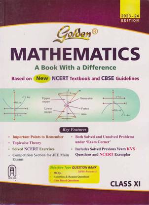 Golden Mathematics For Class - 11, [2023-24 Edition] By R. K. Gupta & S. Gupta