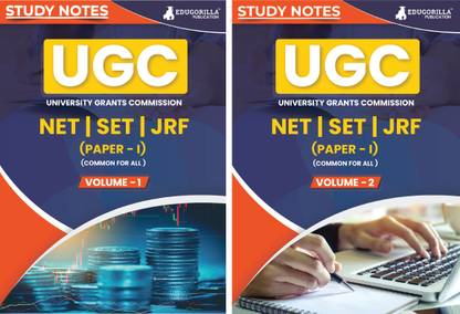 UGC NET Paper 1 (Common For All) Study Notes Combo (Set Of 2 Books) | Complete Preparation Kit With Topic-Wise Notes And Solved MCQs