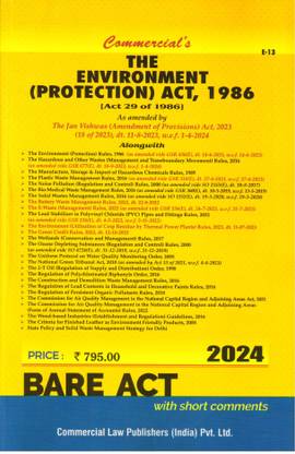 Bare Act -2024
the Environment (Protection) Act,1986