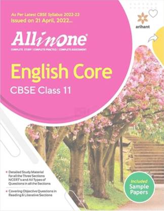Arihant All In One English Core Cbse Class 11