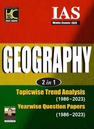 UPSC (Mains 2024) Geography Optional | Topicwise And Yearwise Question Paper (1986-2023) | KBC Nano (23-069)