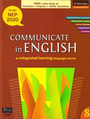 Ratna Sagar Communicate In English Coursebook - 8
 ( An Integrated Learning Language Course )