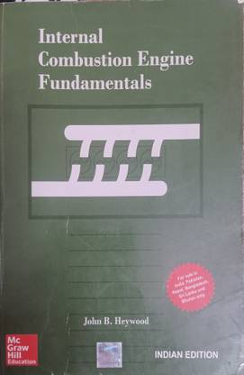 ( USED SECOND - HAND ) Internal Combustion Engine Fundamentals