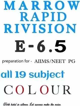 Rapid Revision Edition 6.5 {COLOUR}2022-2023 4 Books All 19 Subjects Printed Notes For Neet PG Exam Prepration