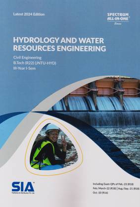 Hydrology And Water Resources Engineering (Civil Engineering) B.Tech III-Year I-Sem (R22) JNTU-HYD Latest 2024 Edition