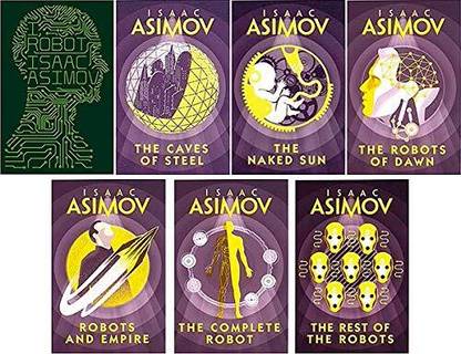 THE ROBOT Series By Isaac Asimov (Set Of 7 Books)