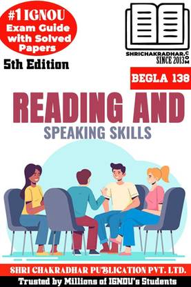 IGNOU BEGLA 138 Help Book Reading And Speaking Skills 5th Edition (IGNOU Study Notes/Guidebook Chapter-Wise) For Exam Studies With Solved Previous Year Question Papers IGNOU BAG English Begla138