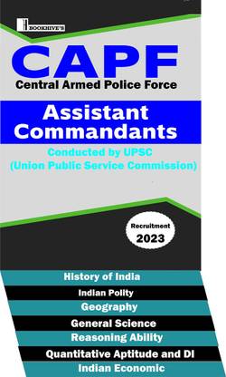 UPSC CAPF AC Assistant Commandant 2023 (Central Armed Police Force) (7 Booklets)