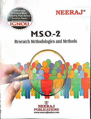 IGNOU MA Sociology (MSO-2, Research Methodologies And Methods)