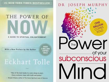 The Power Of Now + The Power Of Your Subconcious Mind (Combo Of 2 Books)