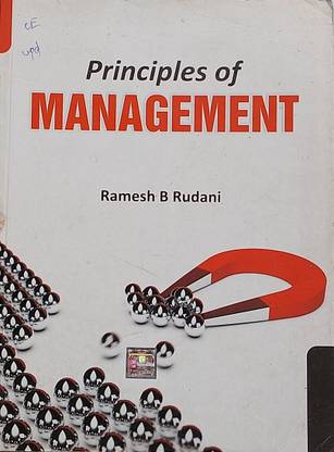 PRINCIPLES OF MANAGEMENT (Old Book)