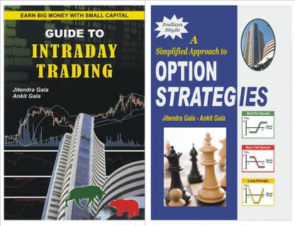 Intraday Option Trading Books : Guide To Intraday Trading English Book + Simplified Approach To Option Strategies English Book