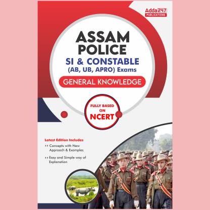 Assam Police Constable General Knowledge(National GK) Book (English Printed Edition) By Adda247